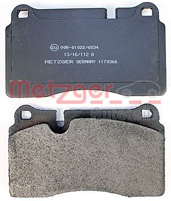 METZGER 1170366 GREENPARTS Bremsbelagsatz, Scheibenbremse